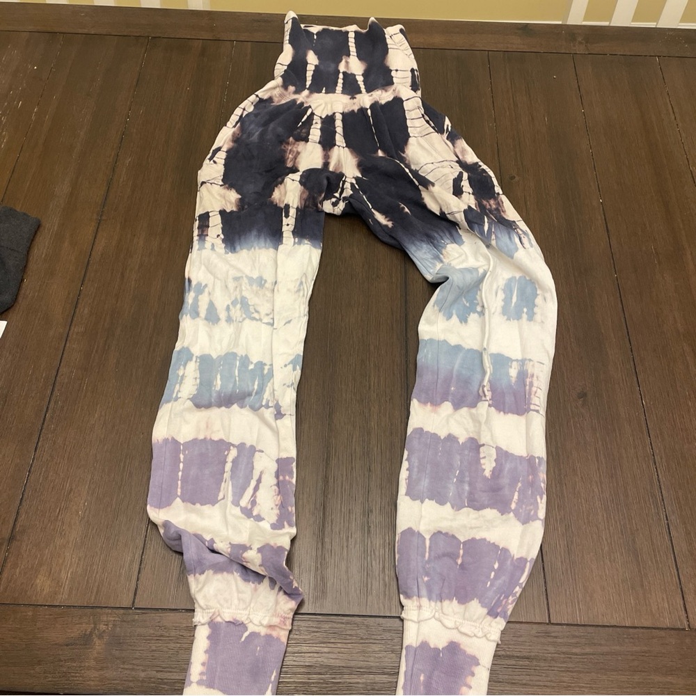 Young Fabulous & Broke YFB Odin Tie Dye Tapered Joggers size XS